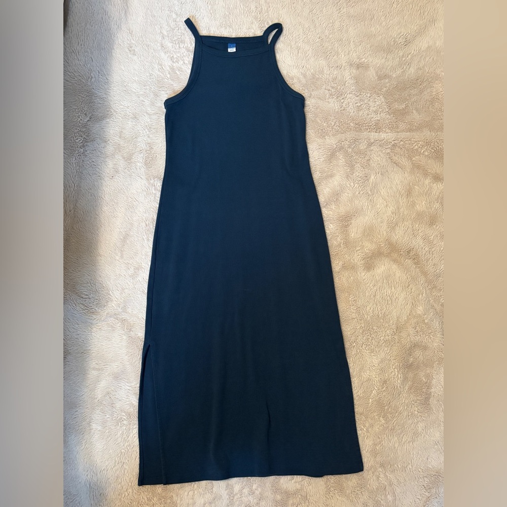 Old Navy Long Summer Navy Blue Dress